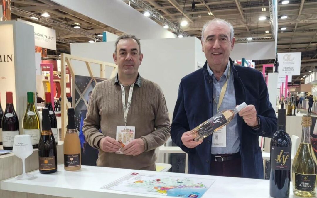 Dégustation de nos cuvées à Wine Paris